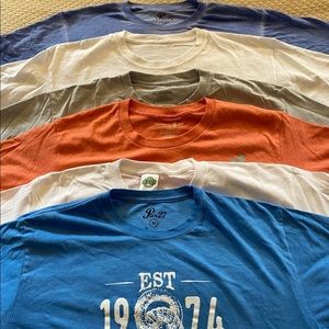 Bundle of 6 Men's Various Sized T-Shirts